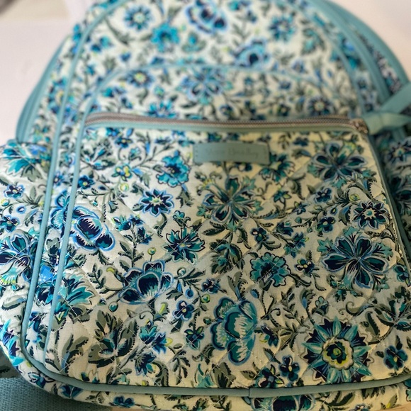 Vera Bradley Cloud Vine Small Backpack - Picture 6 of 6